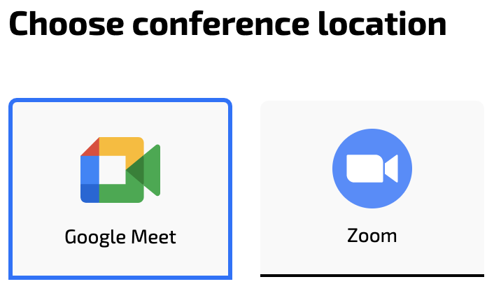 Conference Types